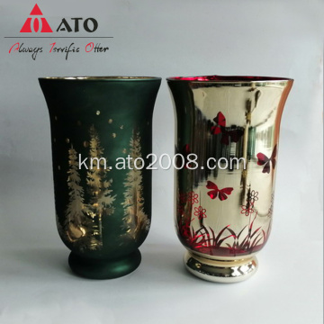 ឡាស៊ែរ etching កញ្ចក់ព្យុះជាមួយពណ៌បាញ់